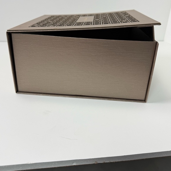 Beautiful Bvlgari Metallic Bronze Closet Storage or Gift Box - Picture 10 of 13